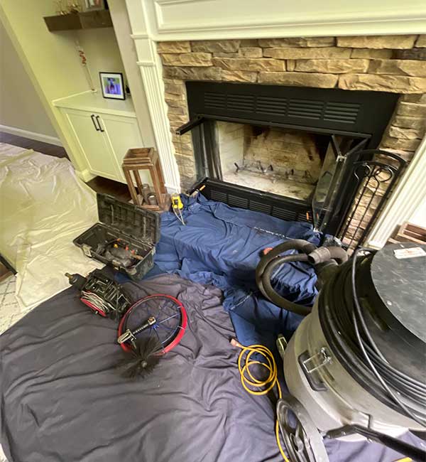 Fireplace Sweep and Level 1 Evaluation