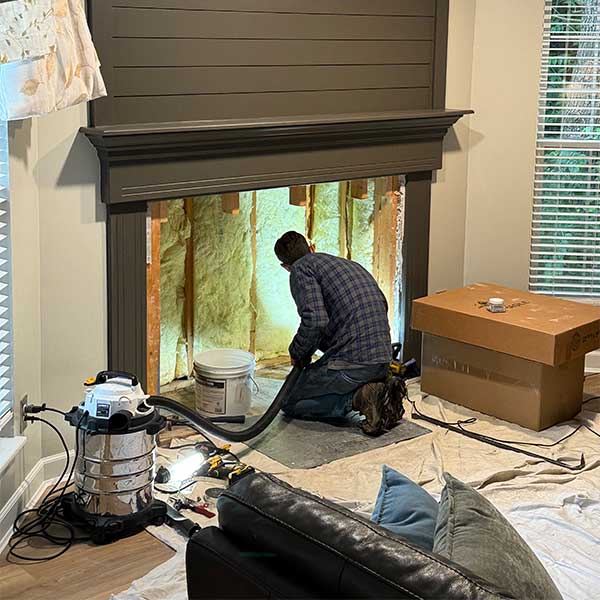 Gas Fireplace Install