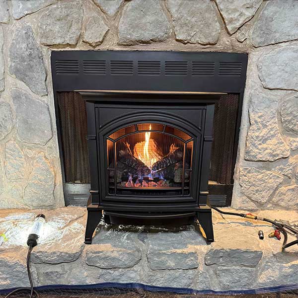 Vent Free Stove Install