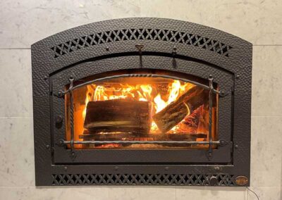 WB Fireplace in Showroom